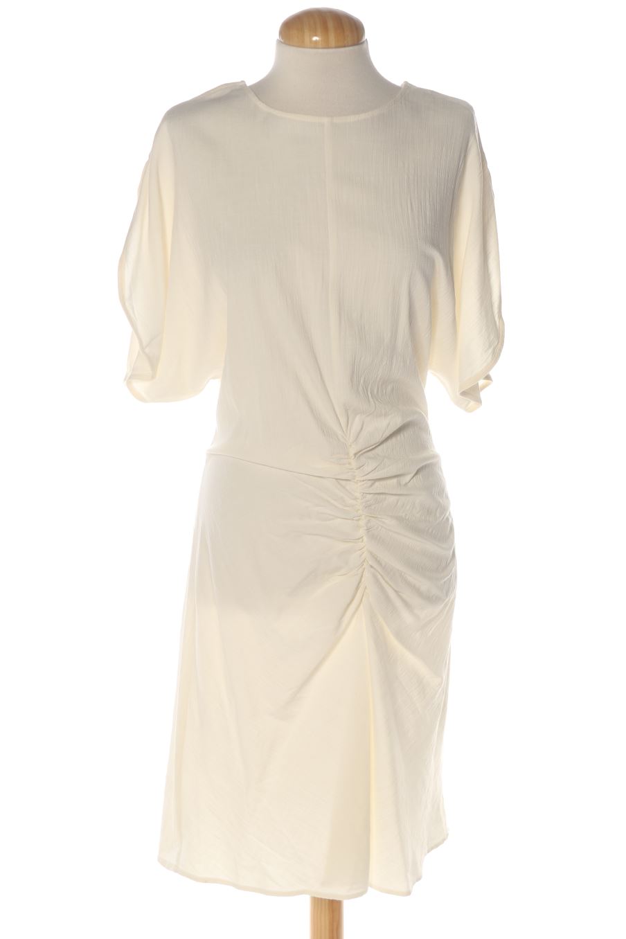 Vestido casual de H&M de la talla M, de color blanco