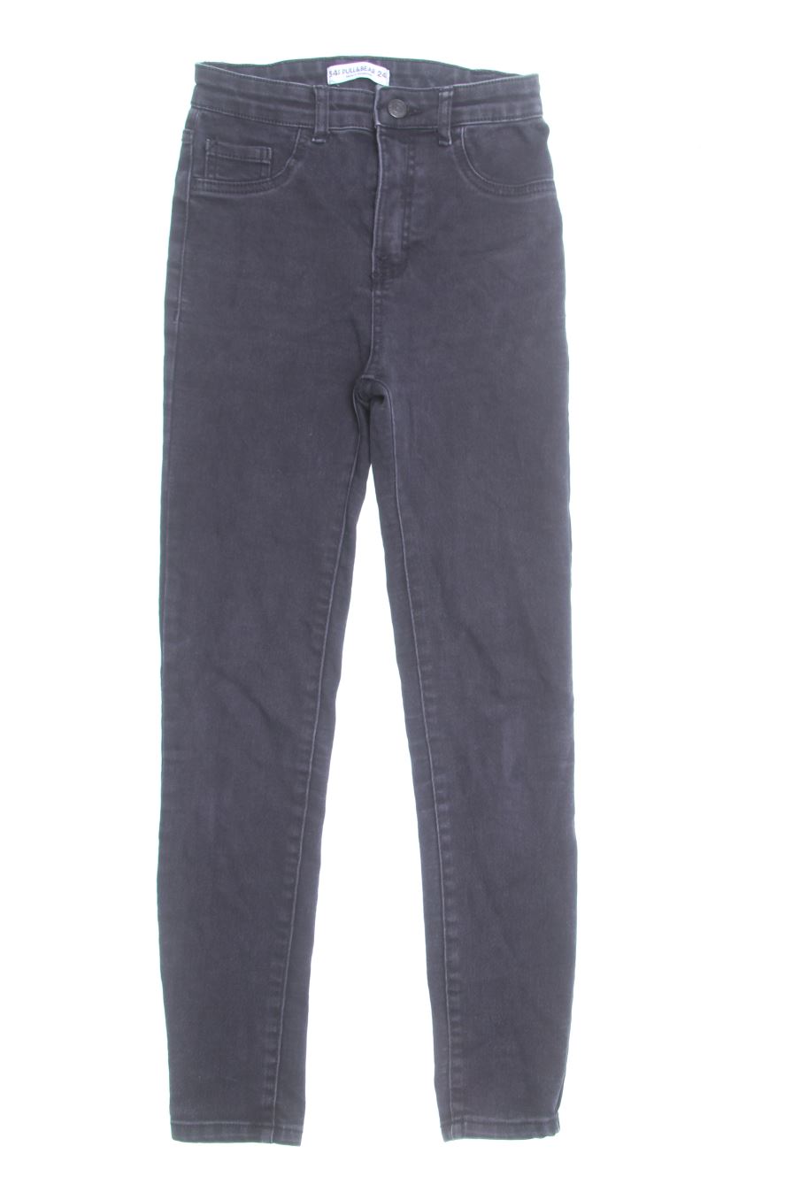 Jeans Pull & Bear de la taille 34, de couleur noir de denim