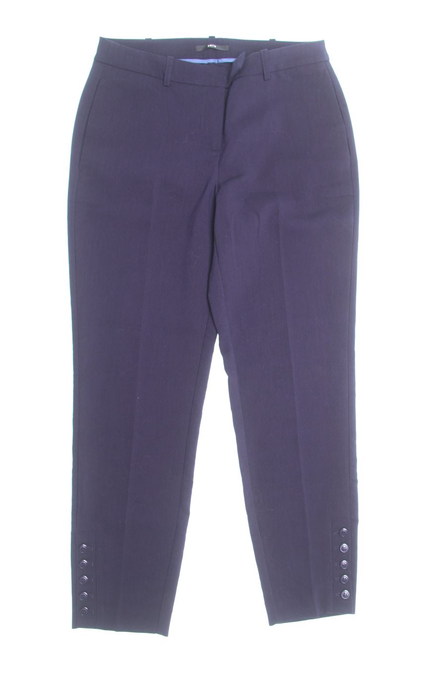 Pantalon Zero de la taille 34, de couleur bleu marine