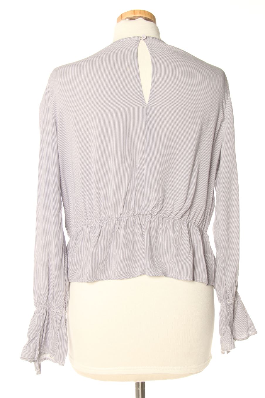 Blusa de manga larga de Bershka de la talla M, de color rayas