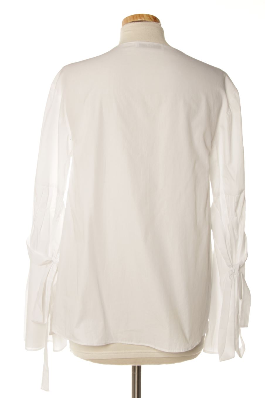Blouse à manches longues Mango de la taille S, de couleur blanc