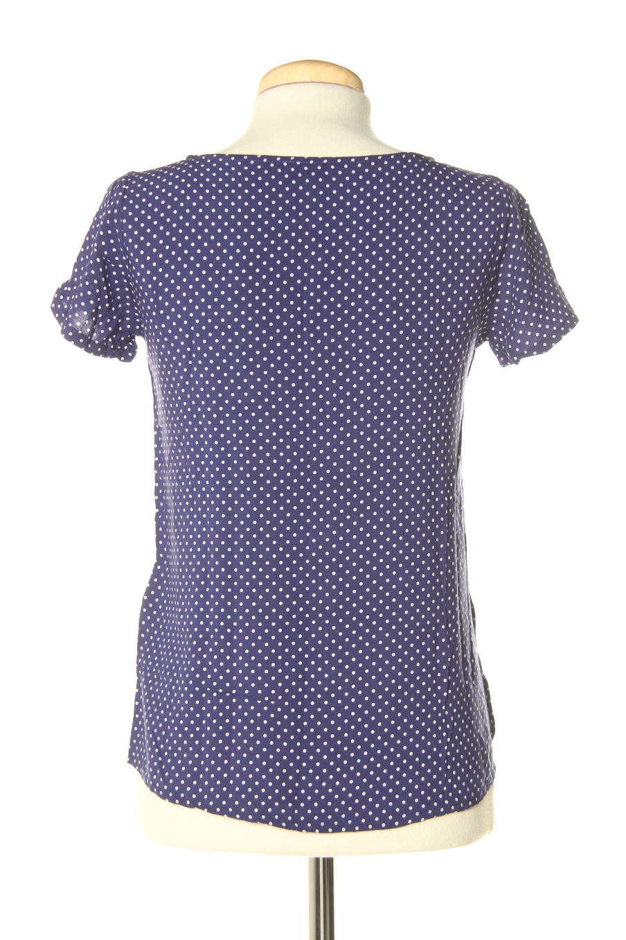 Blouse à manches courtes Pull & Bear de la taille S, de couleur bleu marine