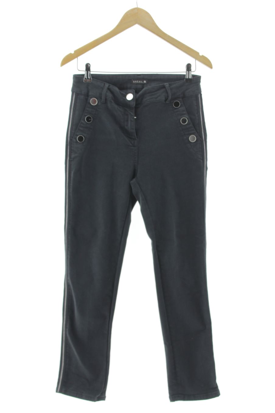 Jeans Bréal Collection de la taille M, de couleur noir de denim
