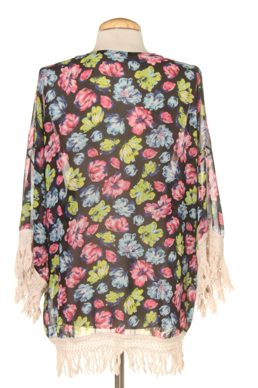 Kimono de Made in italy de la talla S, de color flores