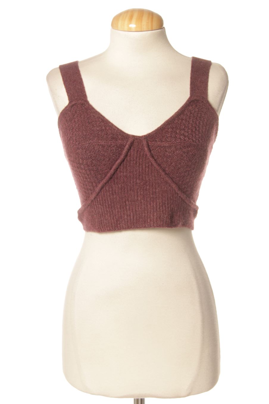 Aufwändiges Top von Guess Größe S, Farbe Violett, für