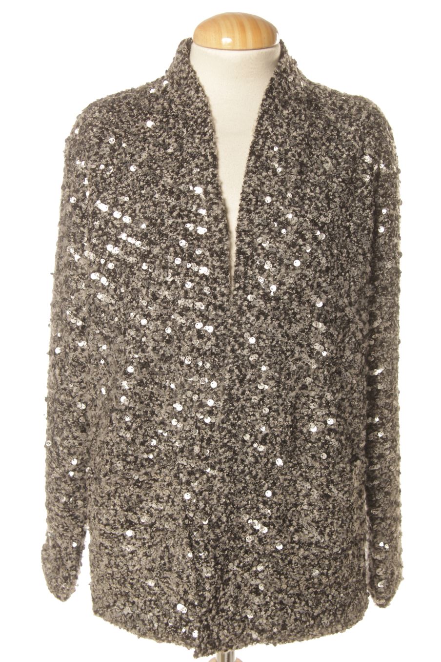 Gilet H&M de la taille XS, de couleur argenté