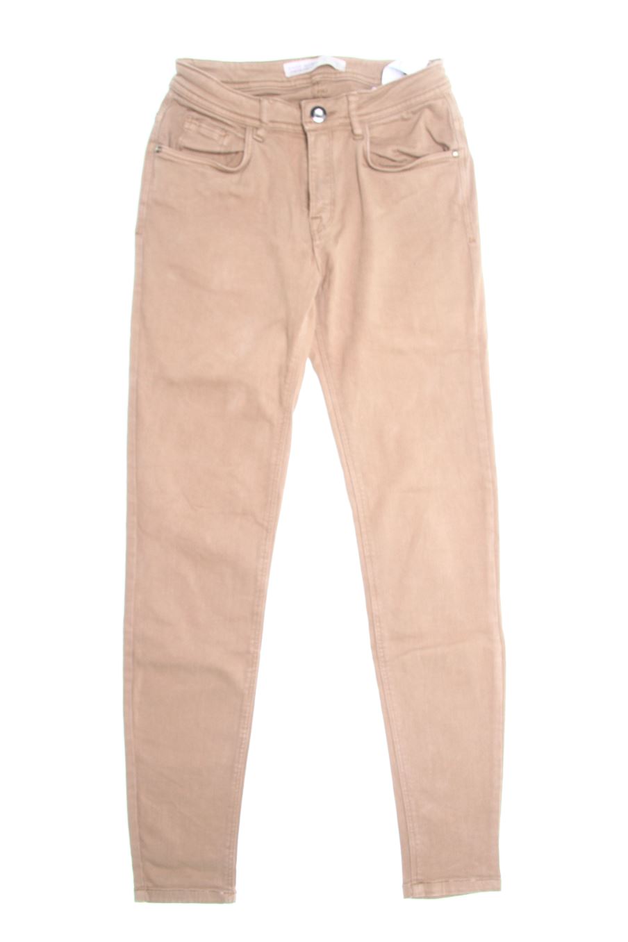 Jeans von Zara Größe 36, Farbe Braun, aus Jeanskleidung für