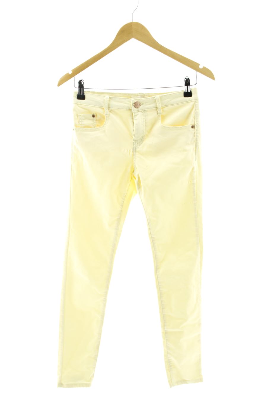 Vaqueros de Pimkie de la talla XS, de color amarillo de ropa vaquera
