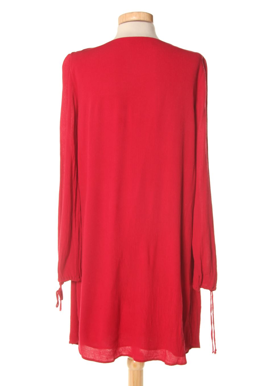 Vestido casual de Mango de la talla S, de color rojo