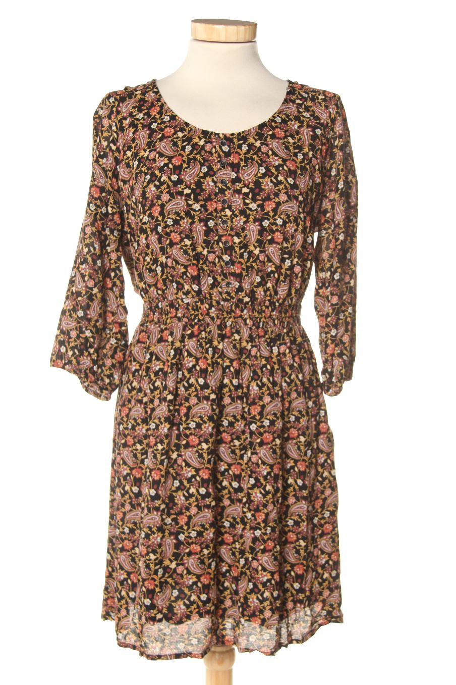 Vestido casual de Clockhouse (C&A) de la talla S, de color estampado