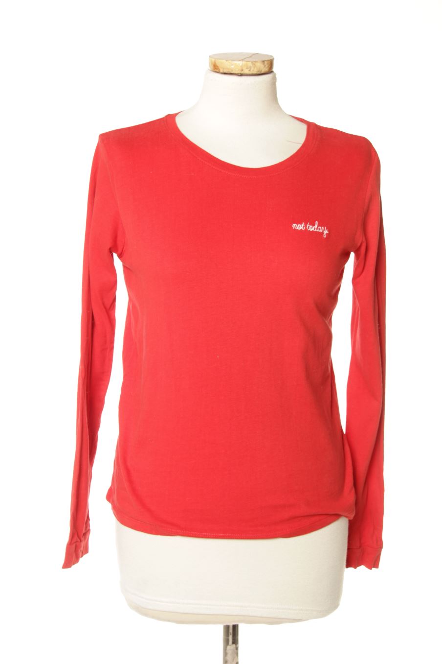 Langärmeliges T-Shirt von FB sister Größe XS, Farbe Rot, für