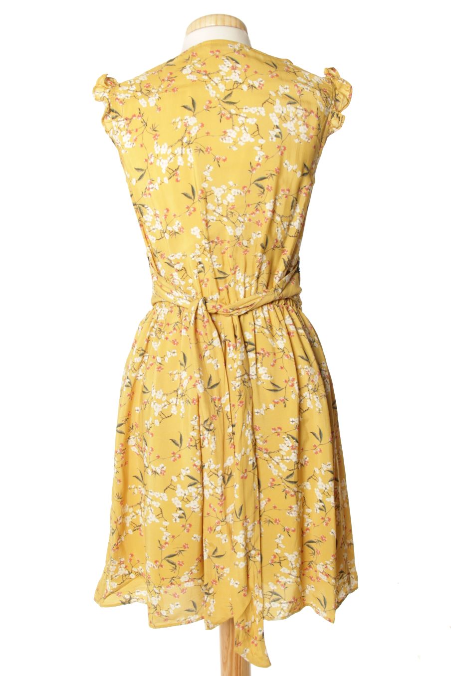 Robe casual Naf Naf de la taille 34, de couleur fleurs