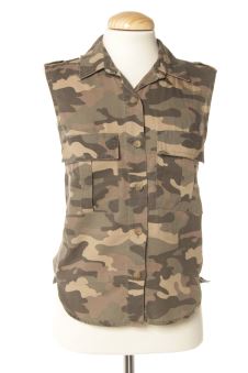 Camicia senza maniche XS Bershka, foto 1 di 2