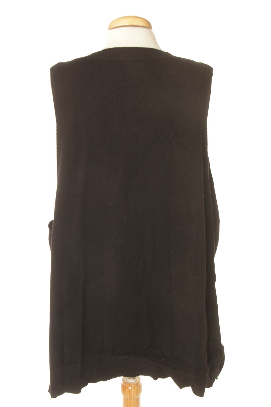 Chaleco de tela de Stradivarius de la talla S, de color negro