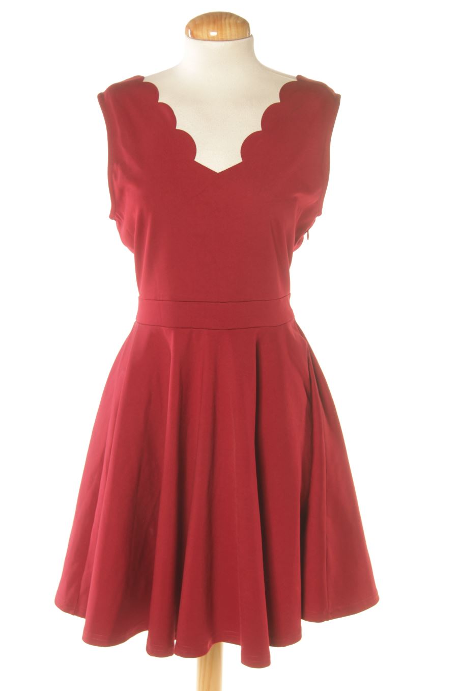 Vestido casual de PERCENTIL de la talla M, de color burdeos