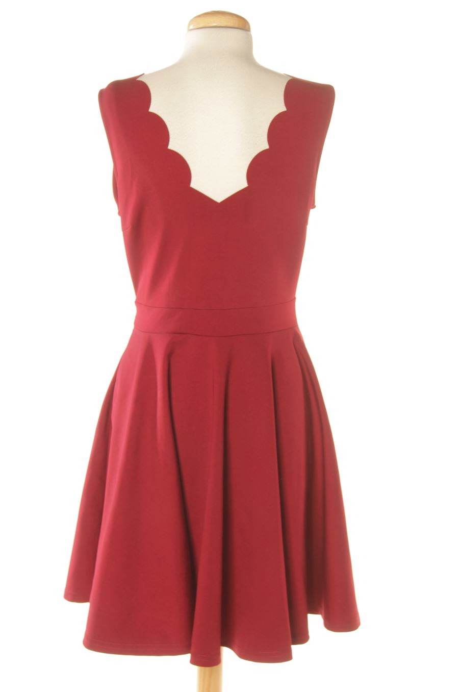 Vestido casual de PERCENTIL de la talla M, de color burdeos