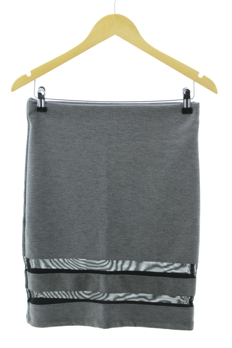 Jupe H&M de la taille S, de couleur gris