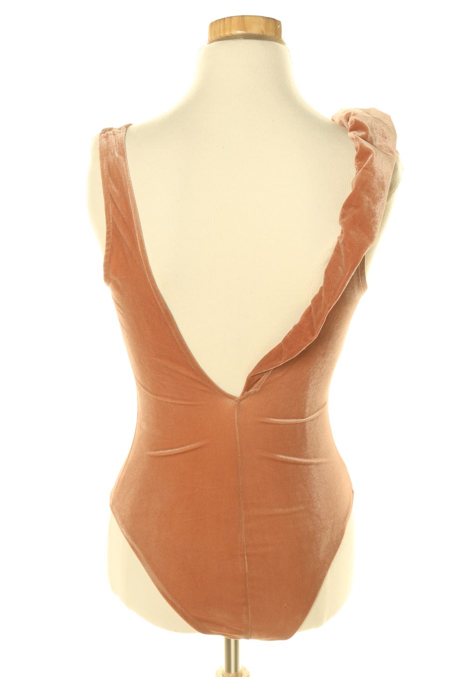Body Bershka de la taille XS, de couleur marron