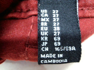Jeans Forever 21 de la taille 38, de couleur marron de denim