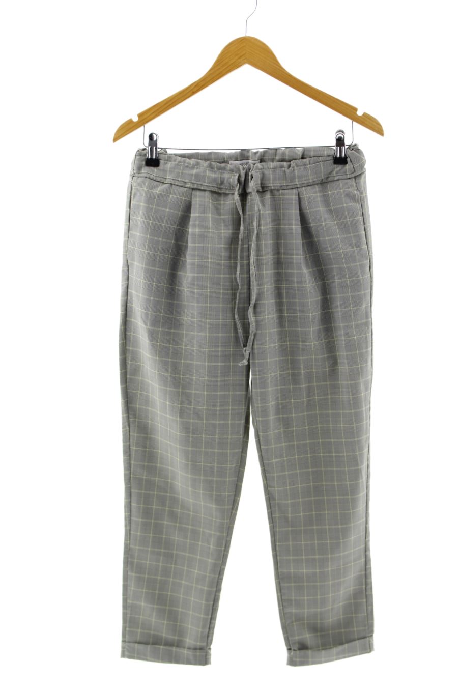 Pantalon Valentina de la taille L, de couleur carreaux