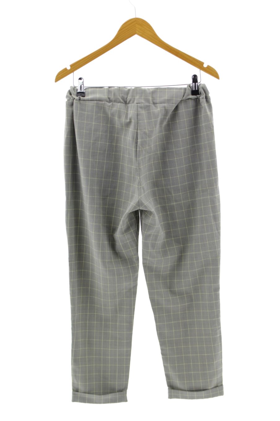 Pantalon Valentina de la taille L, de couleur carreaux