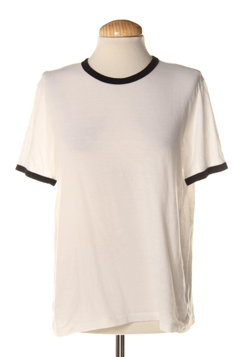 Camiseta de Zara de la talla S, de color blanco