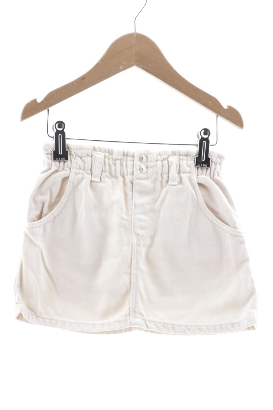 Falda de Zara de la talla 2 años de denim de segunda mano
