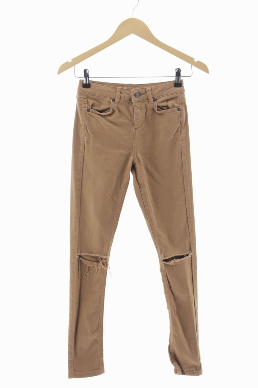 Jeans von Subdued Größe XXS, Farbe Braun, aus Jeanskleidung für