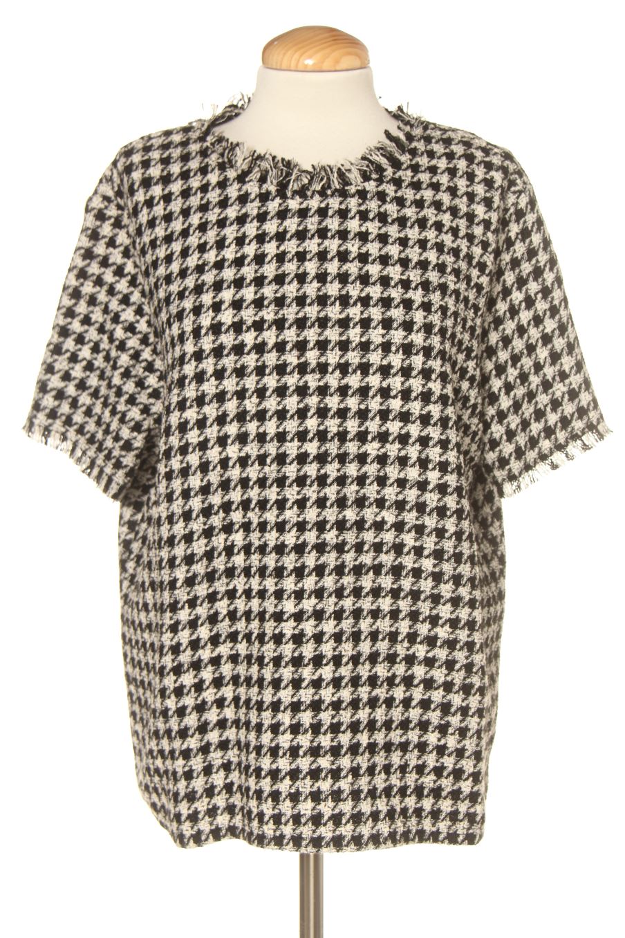 Blusa de manga corta de PERCENTIL de la talla M, de color cuadros