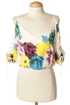 Blusa a maniche corte M Desigual, foto 1 di 2