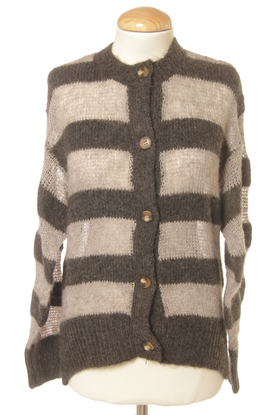 Chaqueta de Zara de la talla XS, de color rayas