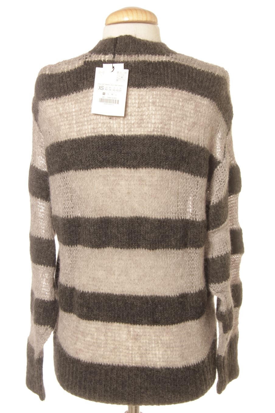 Chaqueta de Zara de la talla XS, de color rayas