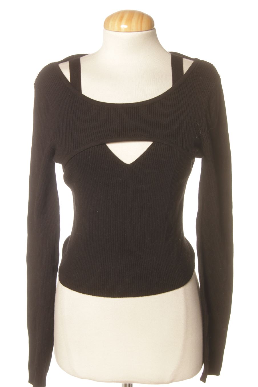 Pull Stradivarius de la taille M, de couleur noir
