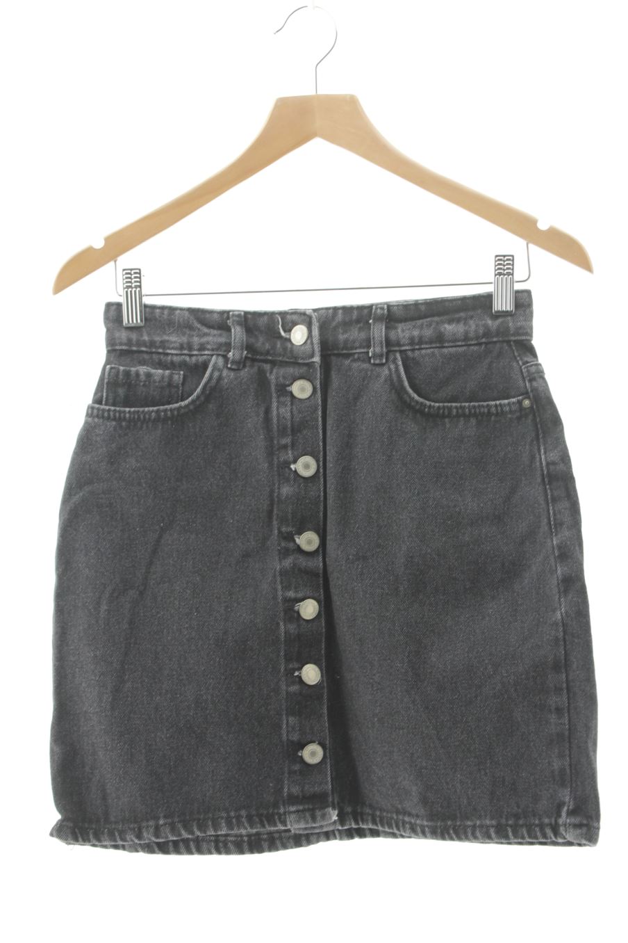 Jupe PERCENTIL de la taille XS, de couleur noir de denim