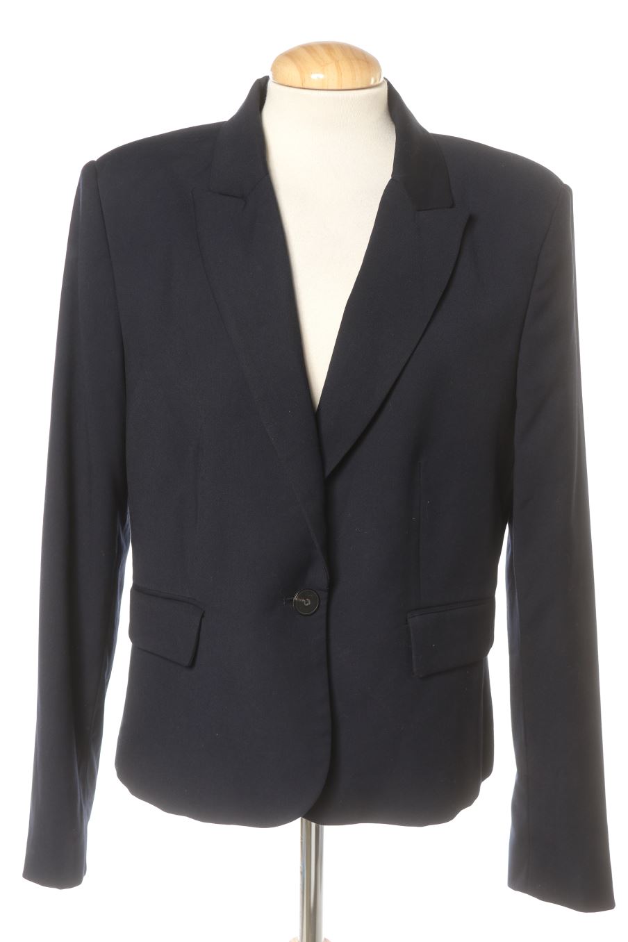 Blazer Mango de la taille 44, de couleur bleu marine