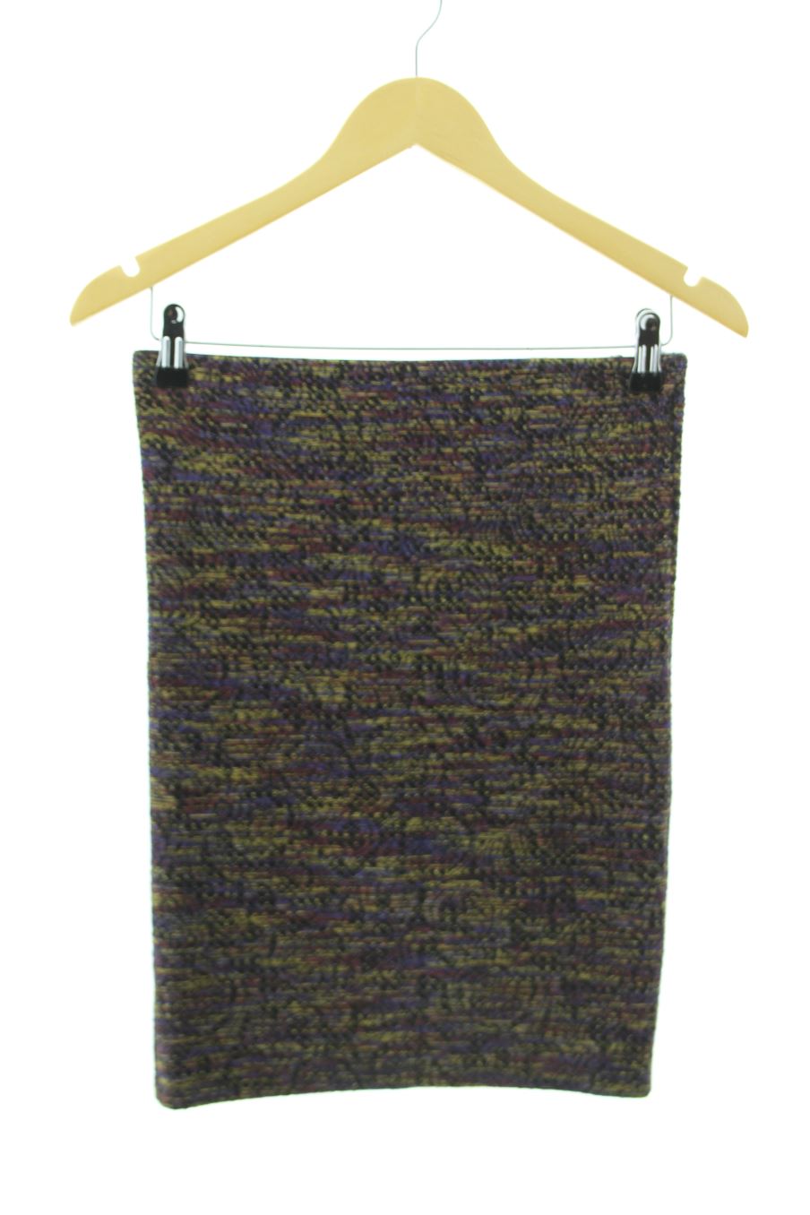 Falda de Bershka de la talla M, de color estampado