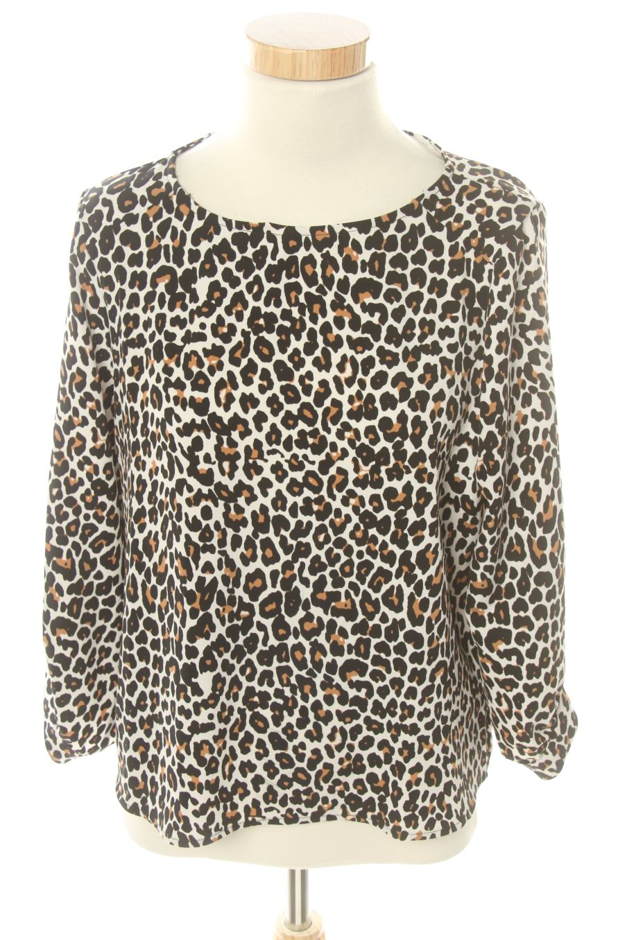Blusa de manga larga de Sfera de la talla M, de color animal print