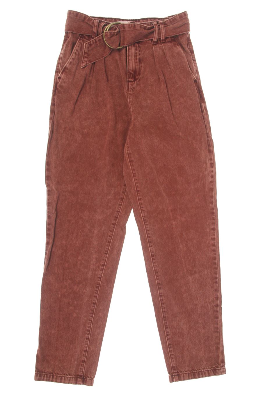 Jeans Promod de la taille 34, de couleur bordeaux de denim