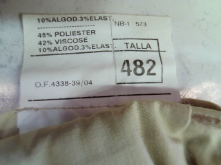 Pantalon largo de Dustin de la talla 48