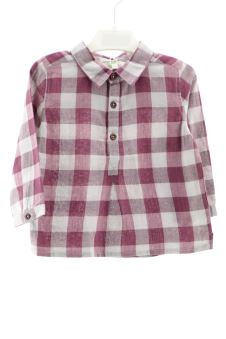 Chemise manches longues 12 mois Bonnet a Pompon