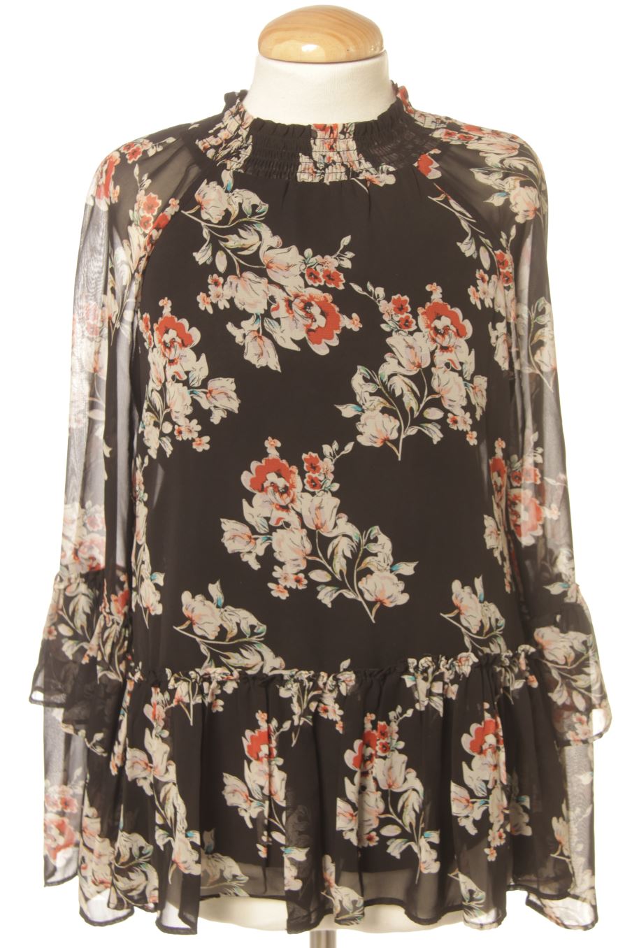 Langärmelige Bluse von Vila Größe S, Farbe Aufdruck, für