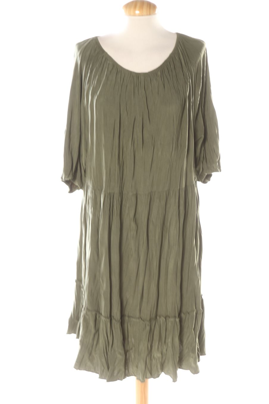 Robe casual 2W PARIS de la taille XL, de couleur vert