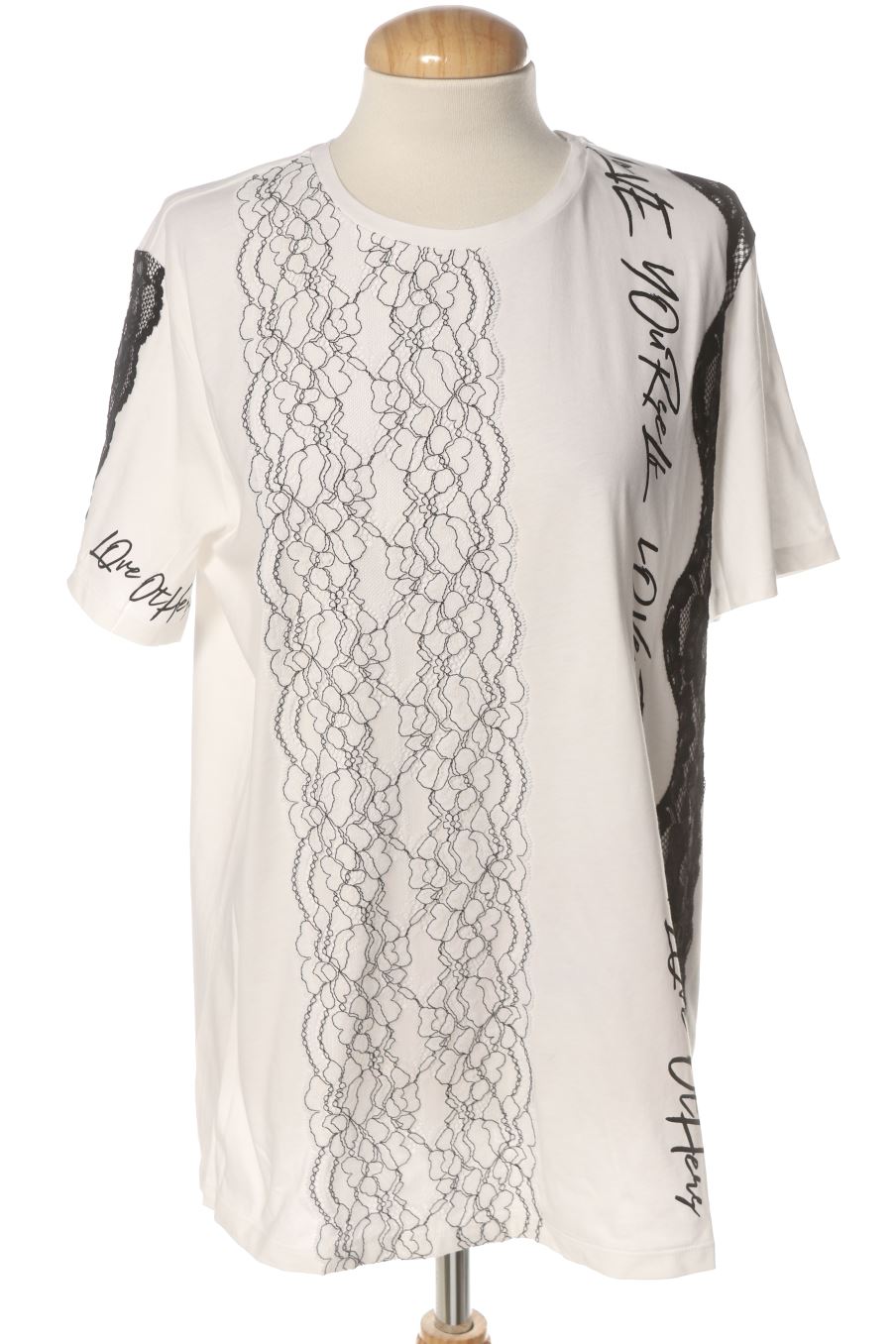 T-Shirt von Desigual Größe XL, Farbe Weiss, für