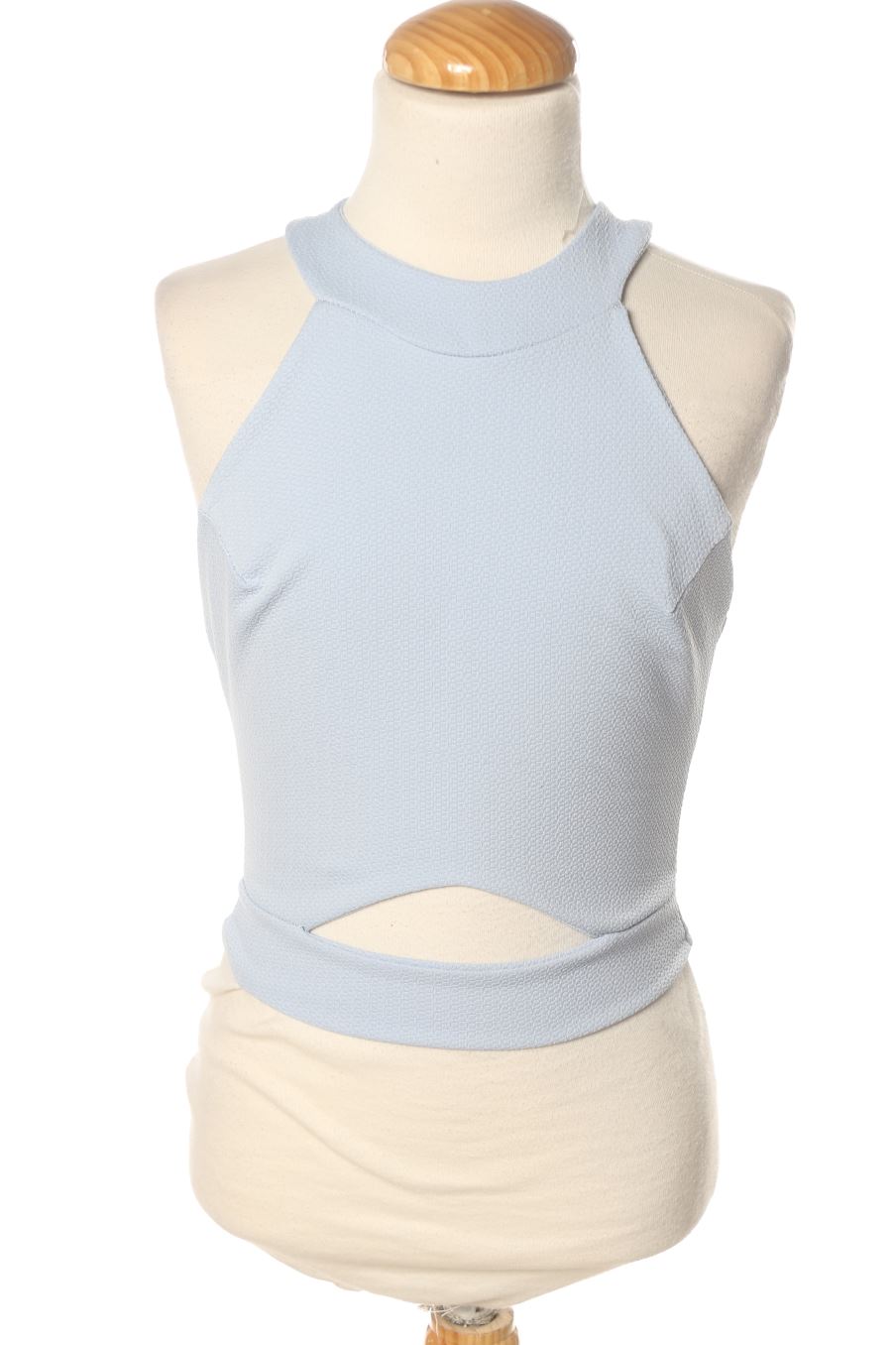 Top de Made in italy de la talla Unica, de color blu