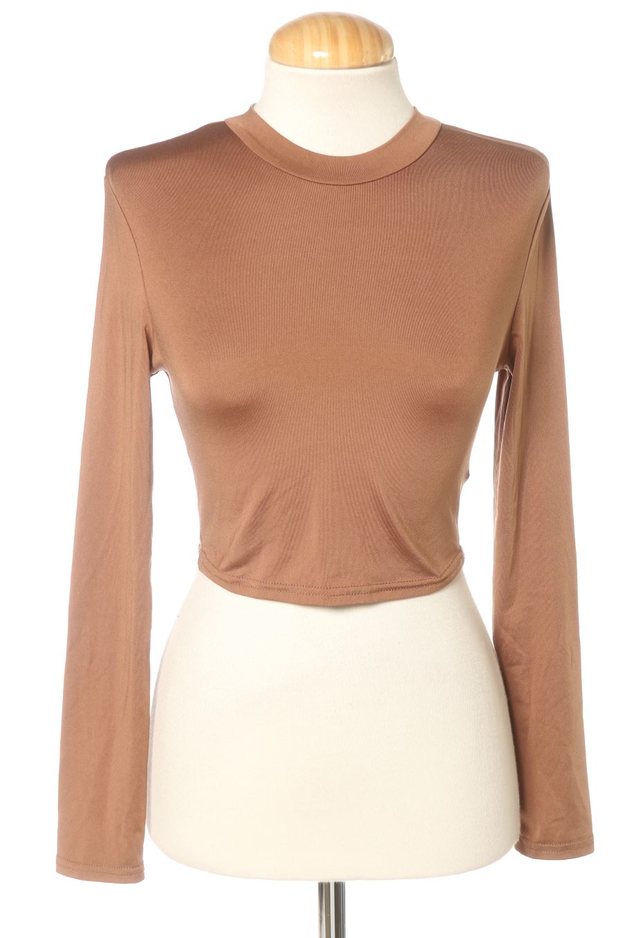 Top PERCENTIL de la taille XS, de couleur marron
