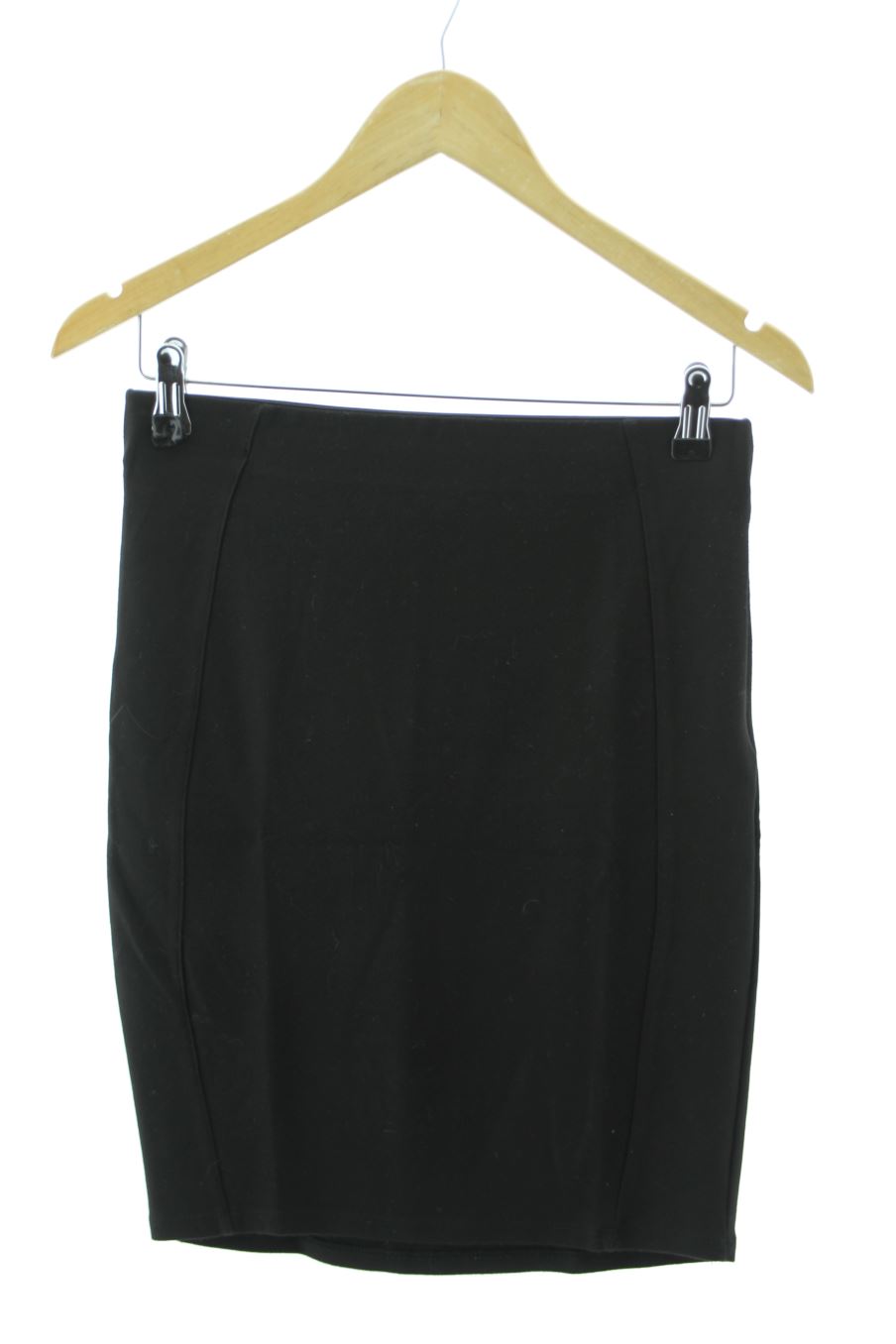 Falda de Stradivarius de la talla L, de color negro
