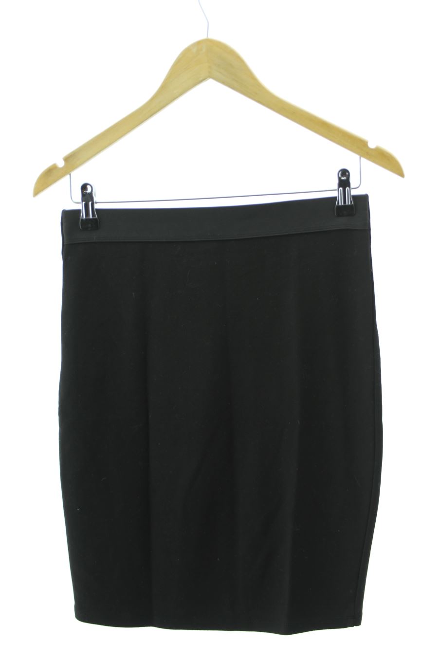 Falda de Stradivarius de la talla L, de color negro