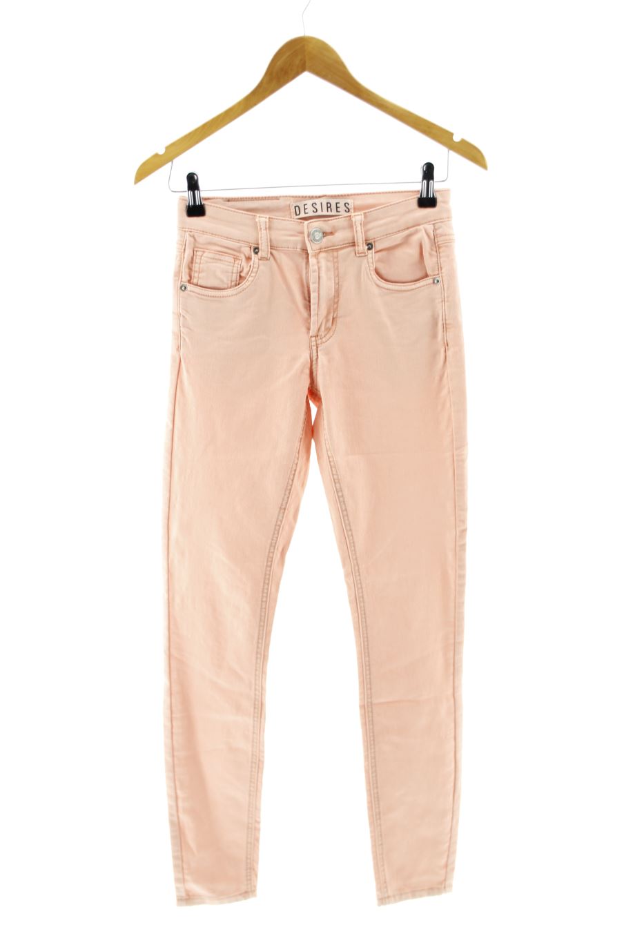Jeans DESIRES de la taille 36, de couleur orange de denim