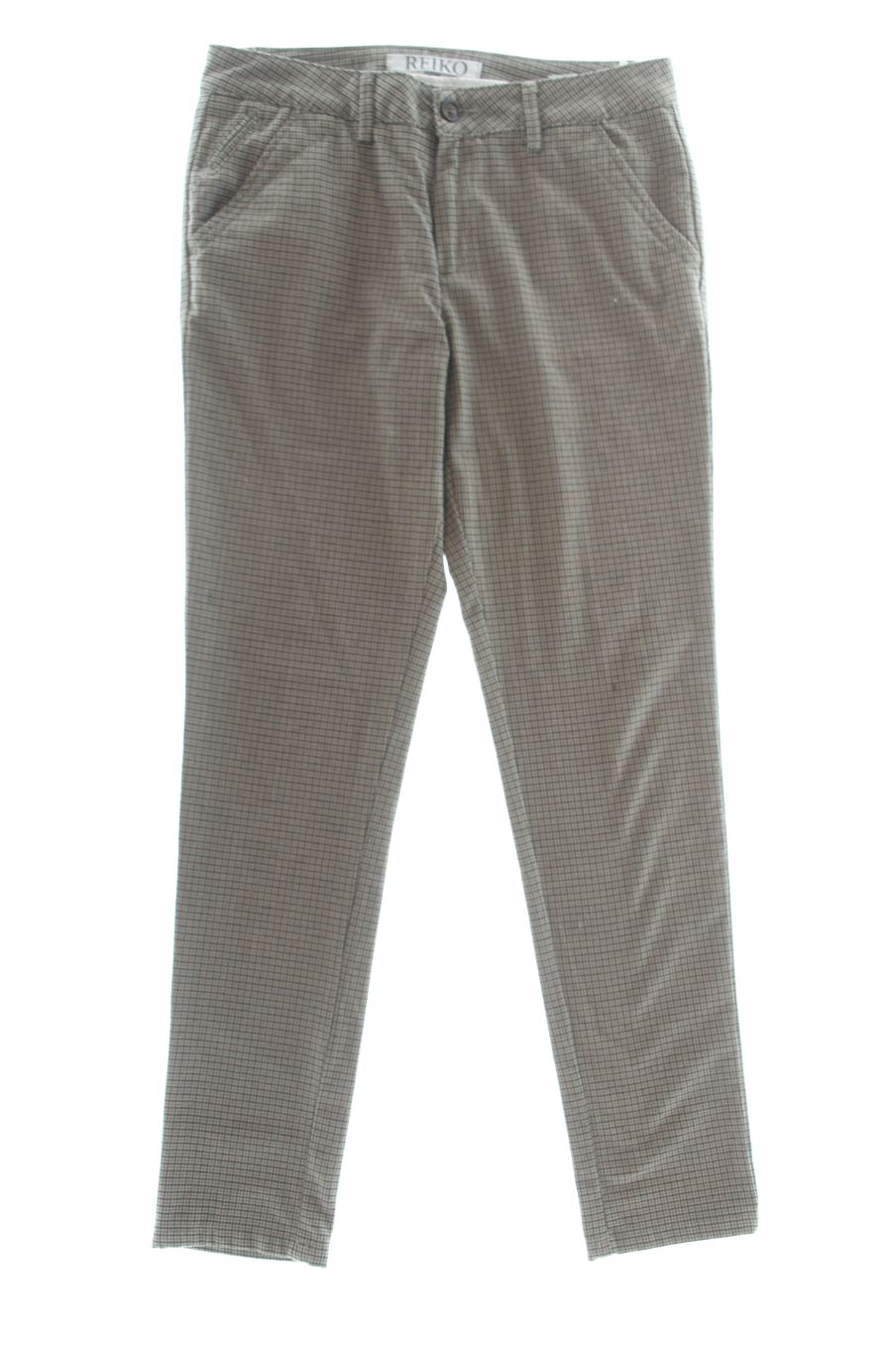 Pantalon Reiko de la taille 38, de couleur carreaux