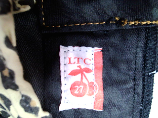 Jeans von Le temps des cerises Größe 36, Farbe Schwarz, aus Jeanskleidung für